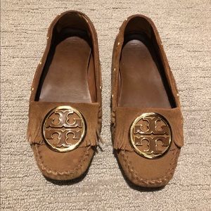 Tory Burch suede loafer